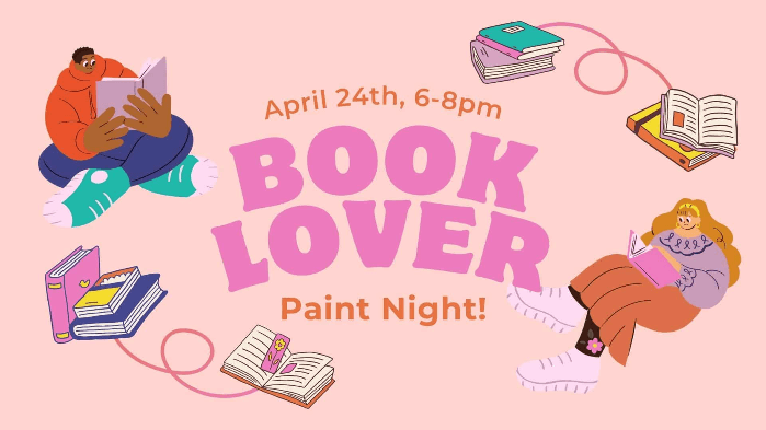 Book Lover Paint Night