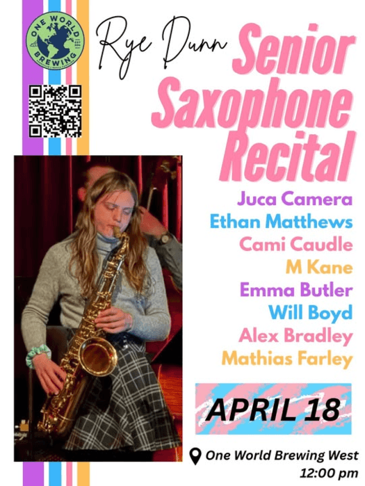 Rye Dunn Senior Saxophone Recital