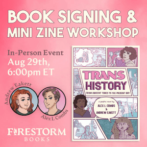 Book Signing and Mini Zine Workshop