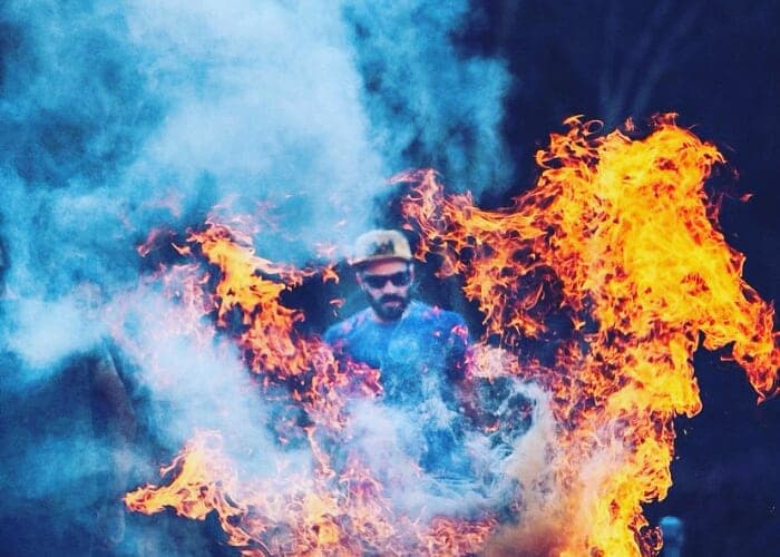 Zillicoah's Annual Xmas Tree Burn