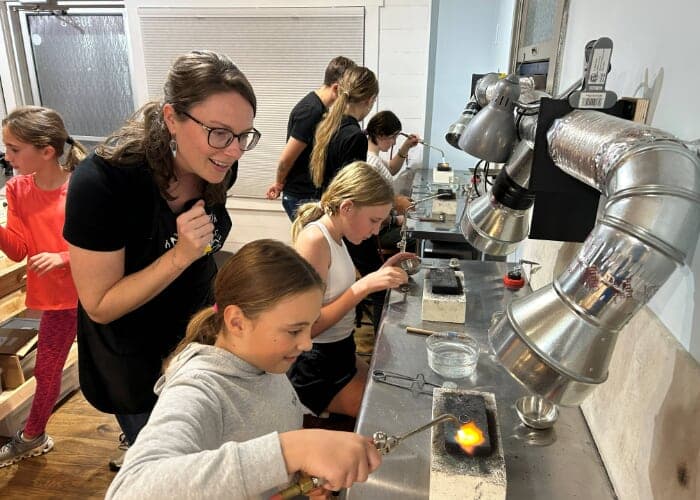 Ages 9-13 June Art + Metalsmithing Summer Camp
