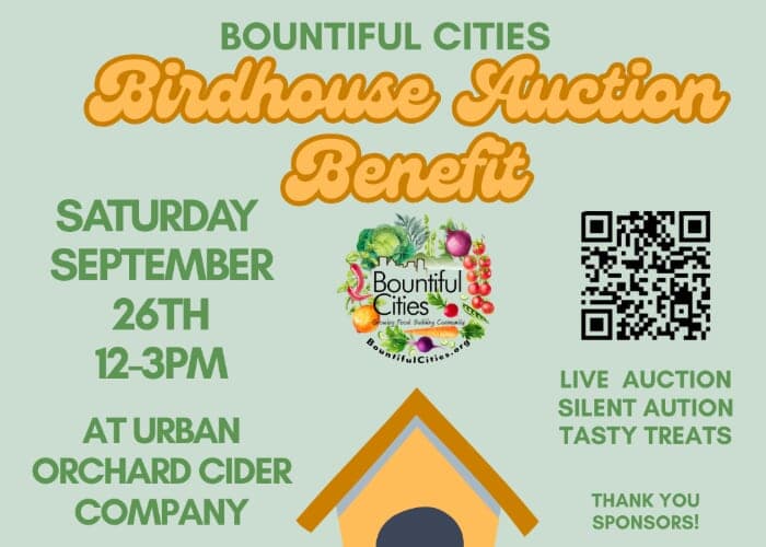 Bountiful Cities Birdhouse Auction Benefit