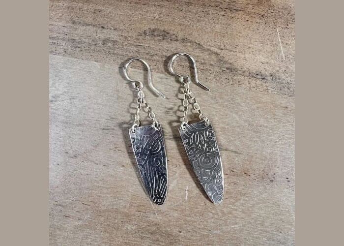 Boho Brass Earrings