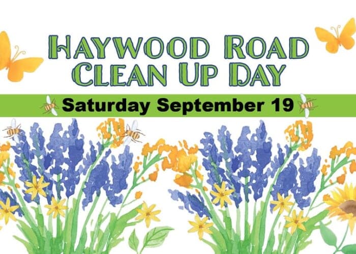 Haywood Road Clean Up Day
