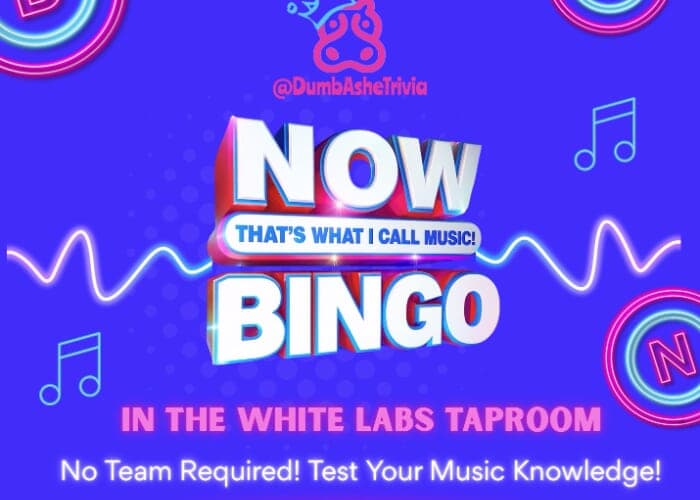 Now That's What I Call Music Bingo!
