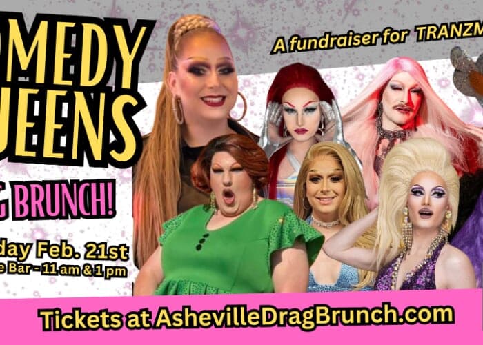 “Comedy Queens” Drag Brunch - A Fundraiser for Tranzmission