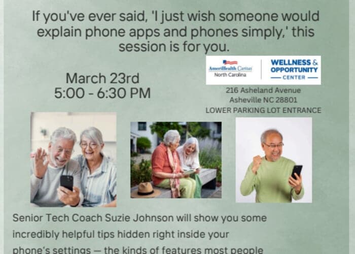 FREE WORKSHOP: Tips and Tricks to Make Your Phone Work FOR You!