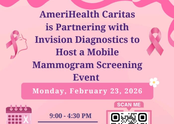 Invision Diagnostics MAMMOGRAM BUS at the ACNC Wellness Center