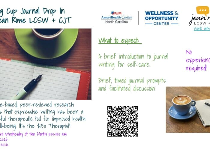 Therapeutic Journaling with Jean: A Morning Ritual (FREE)