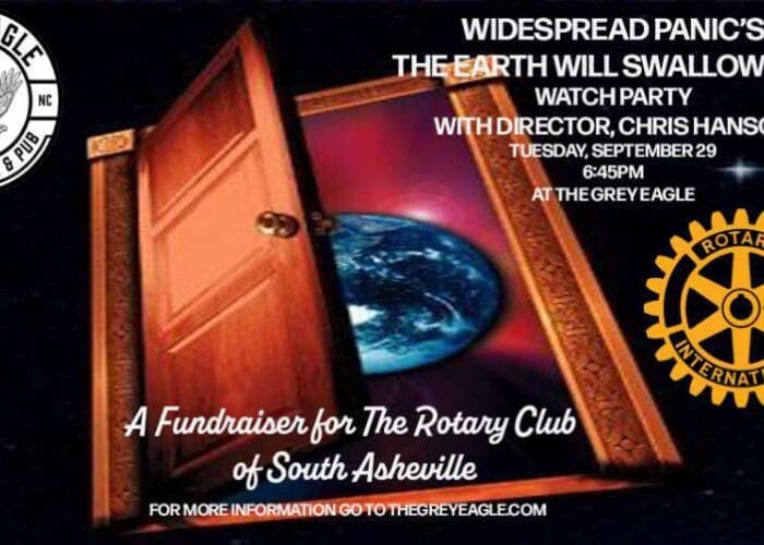 Widespread Rotary Event: The Earth Will Swallow You Watch Party