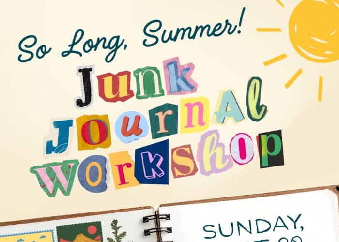 So Long, Summer Junk Journaling Workshop