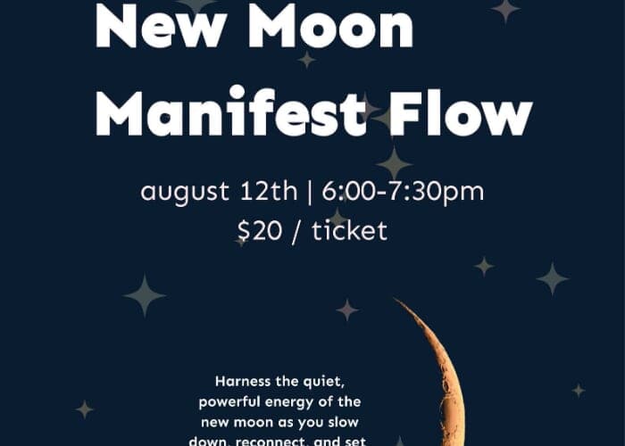 New Moon Manifest Flow at Plant Bar - South Slope