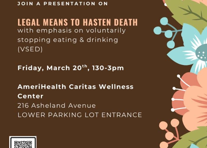 Legal Means to Hasten Death (Voluntarily Stopping Eating & Drinking): free