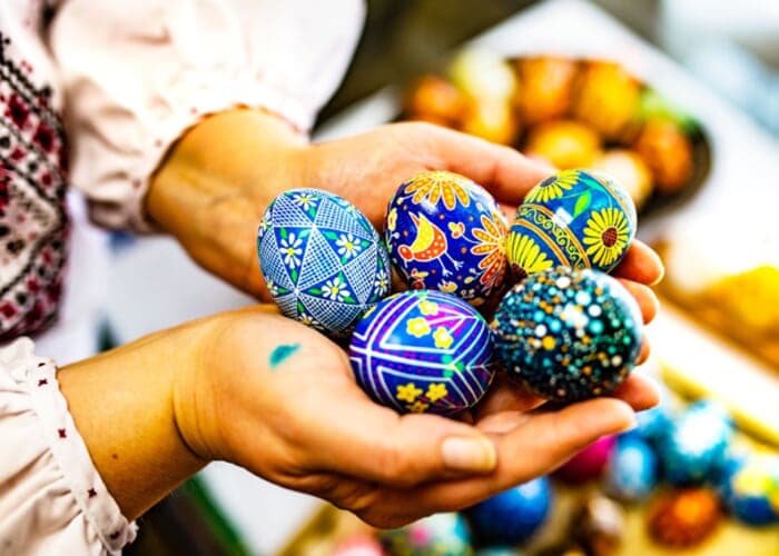 Ukrainian Pysanky Easter egg workshop
