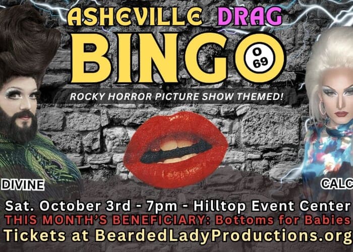 Asheville Drag Bingo: Rocky Horror Themed Bingo Fundraiser