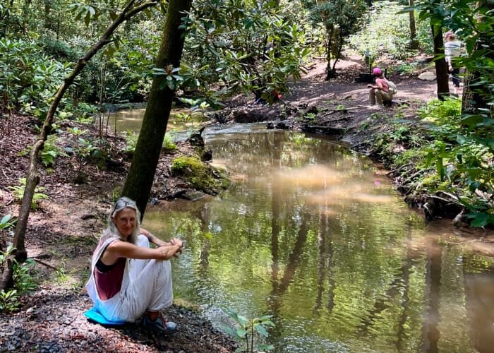 Forest Bathing at the Arboretum