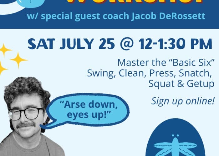 Kettlebell Workshop with Jacob DeRossett