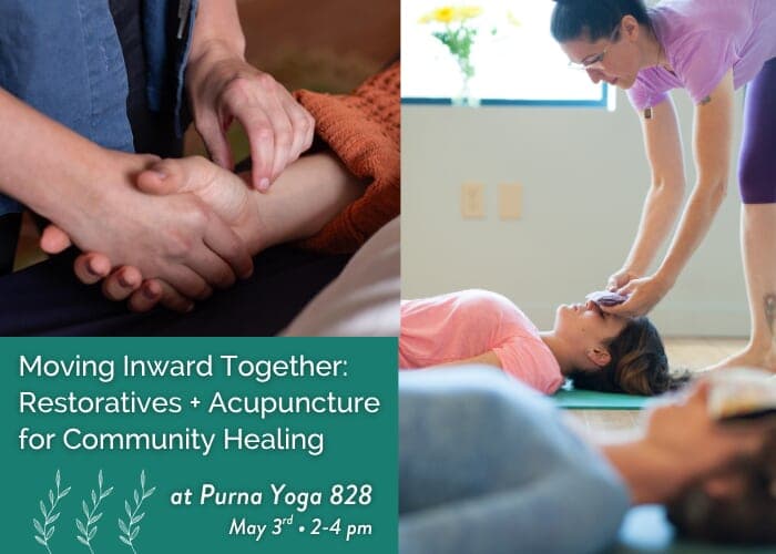 Moving Inward Together: Restoratives + Acupuncture for Community Healing