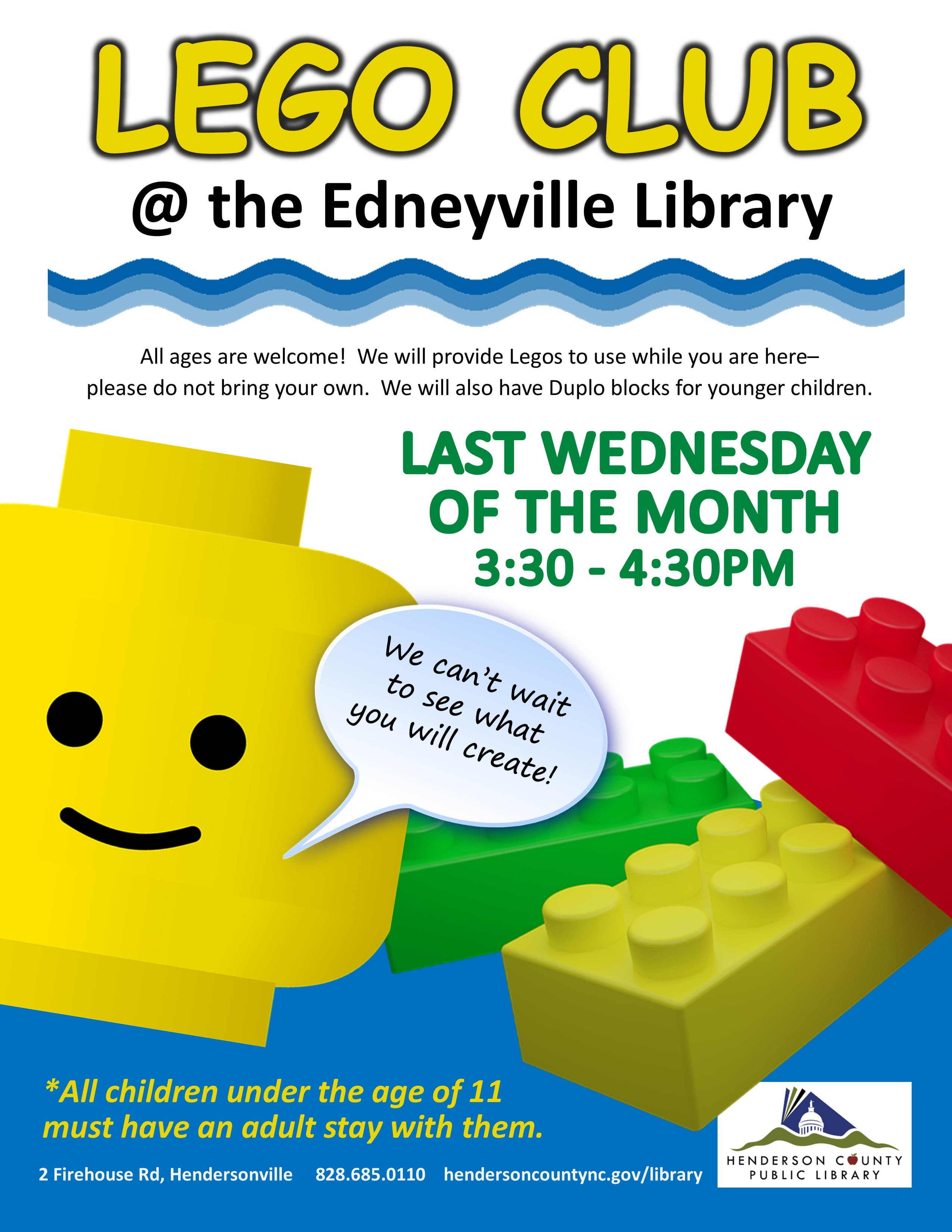 Lego Club @ Edneyville