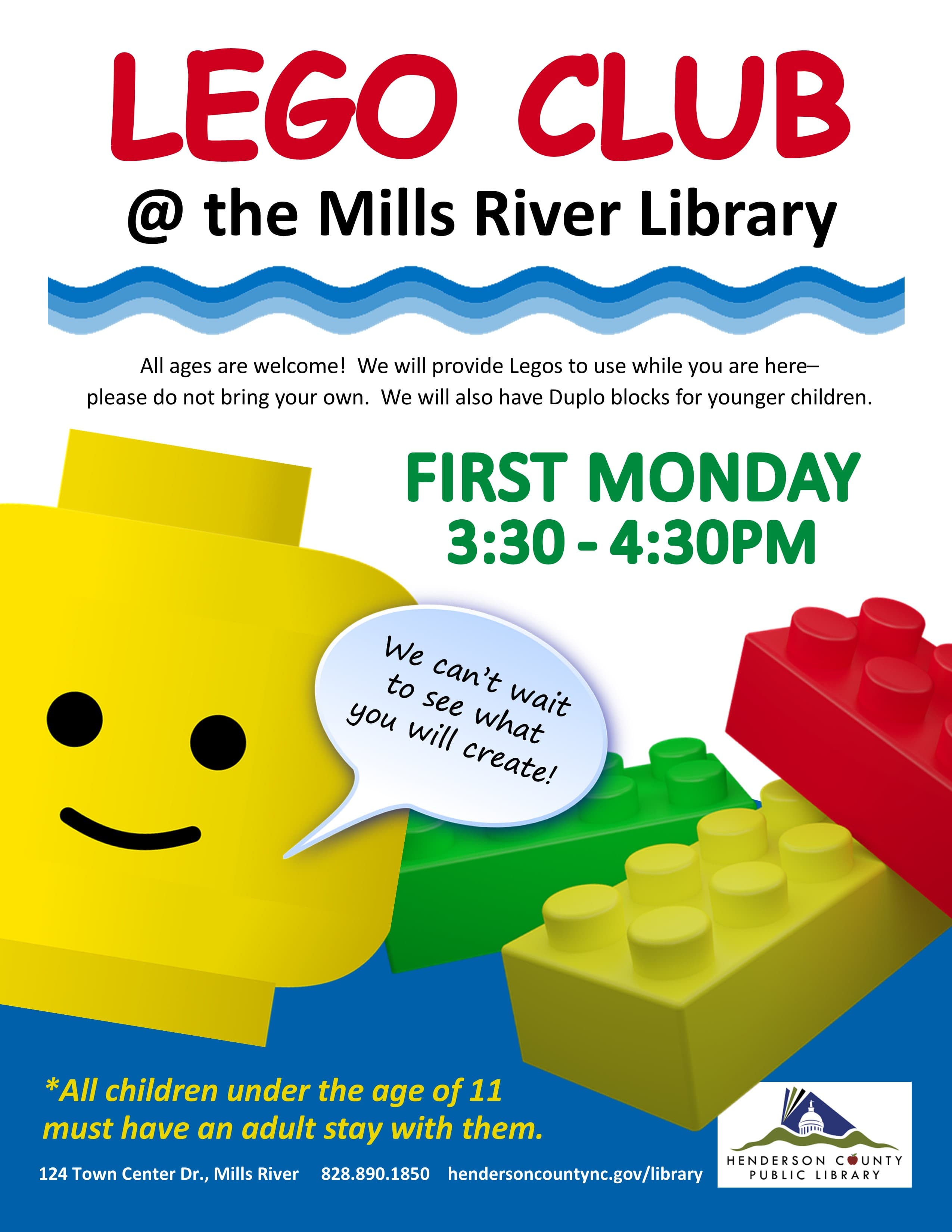 Lego Club @ Mills River
