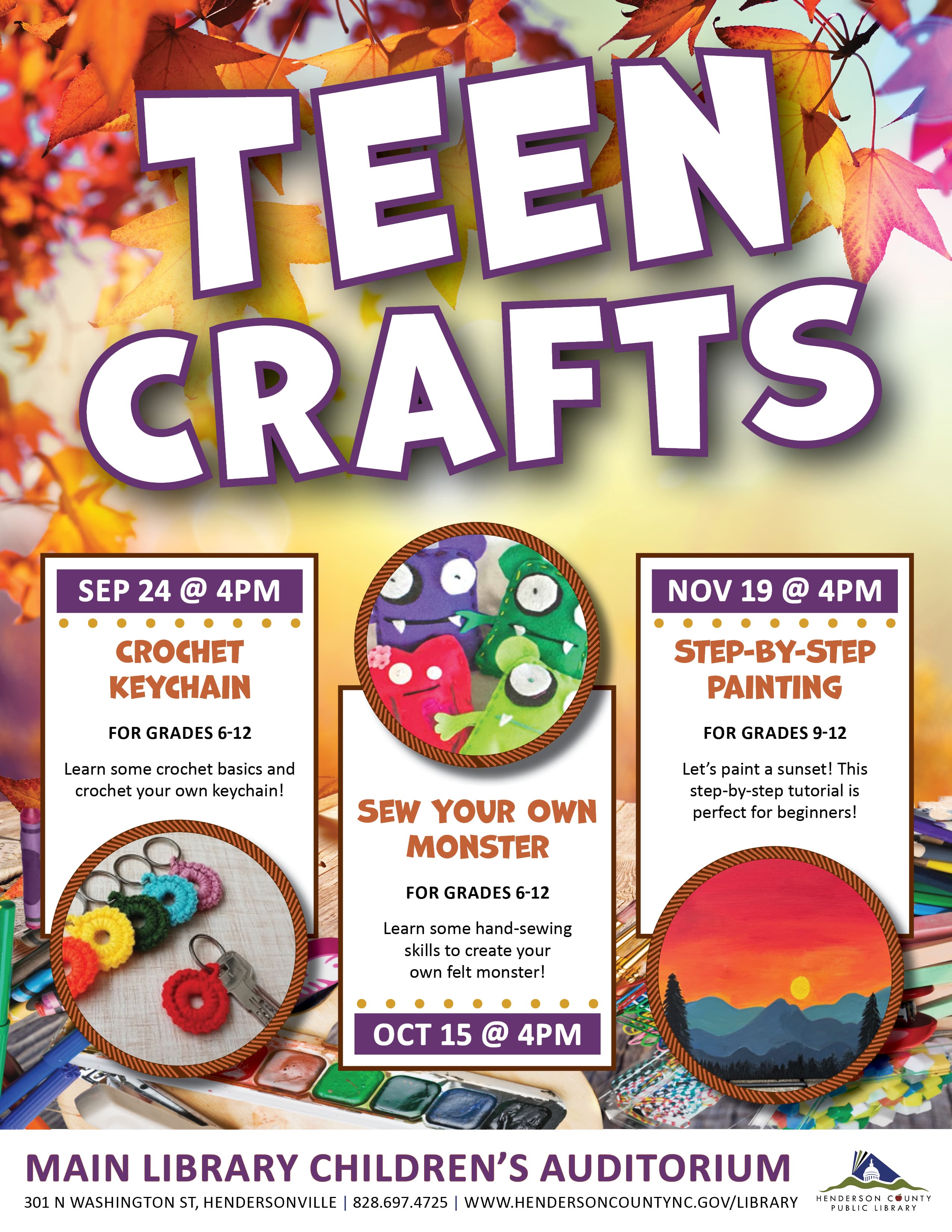 Teen Craft: Sew Your Own Monster