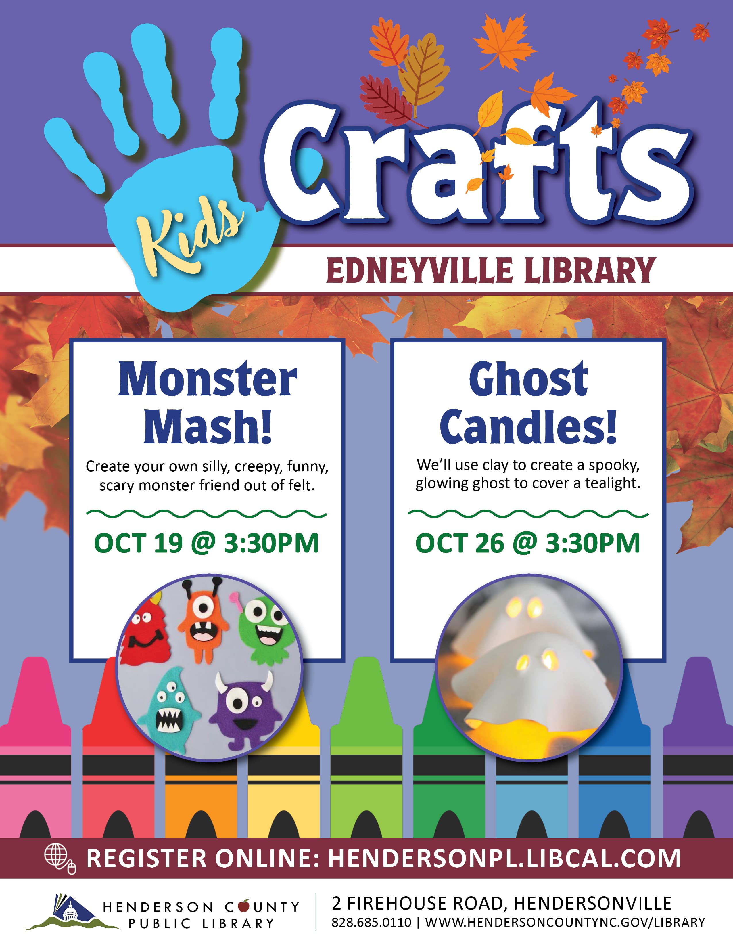 Kids Crafts- Ghost Candles