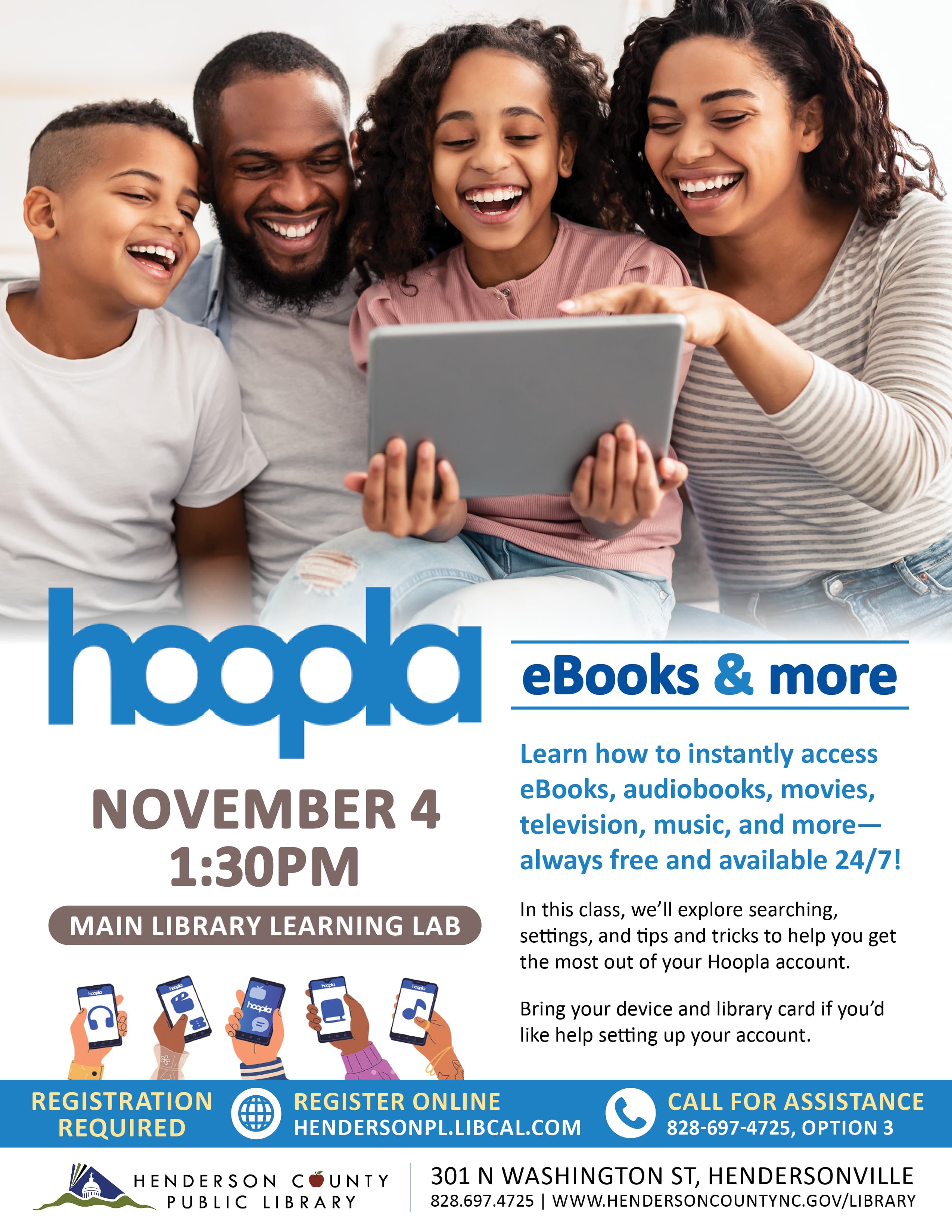 Hoopla- eBooks & More