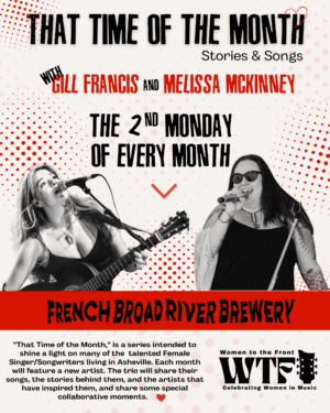 That Time of the Month: Women Artists Showcase hosted by Melissa McKinney and Gill Francis