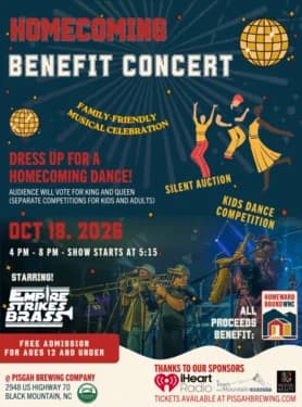 Empire Strikes Brass – Benefit Concert for Homeward Bound WNC