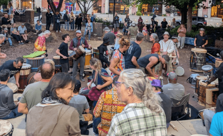 The Friday Drum Circle