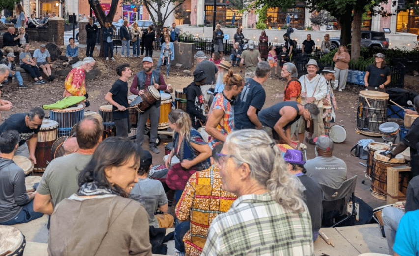 The Friday Drum Circle