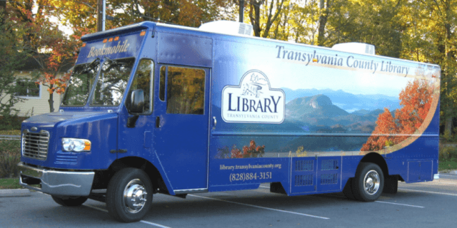 Rosman Community Stop – Champion Park Pool • Bookmobile