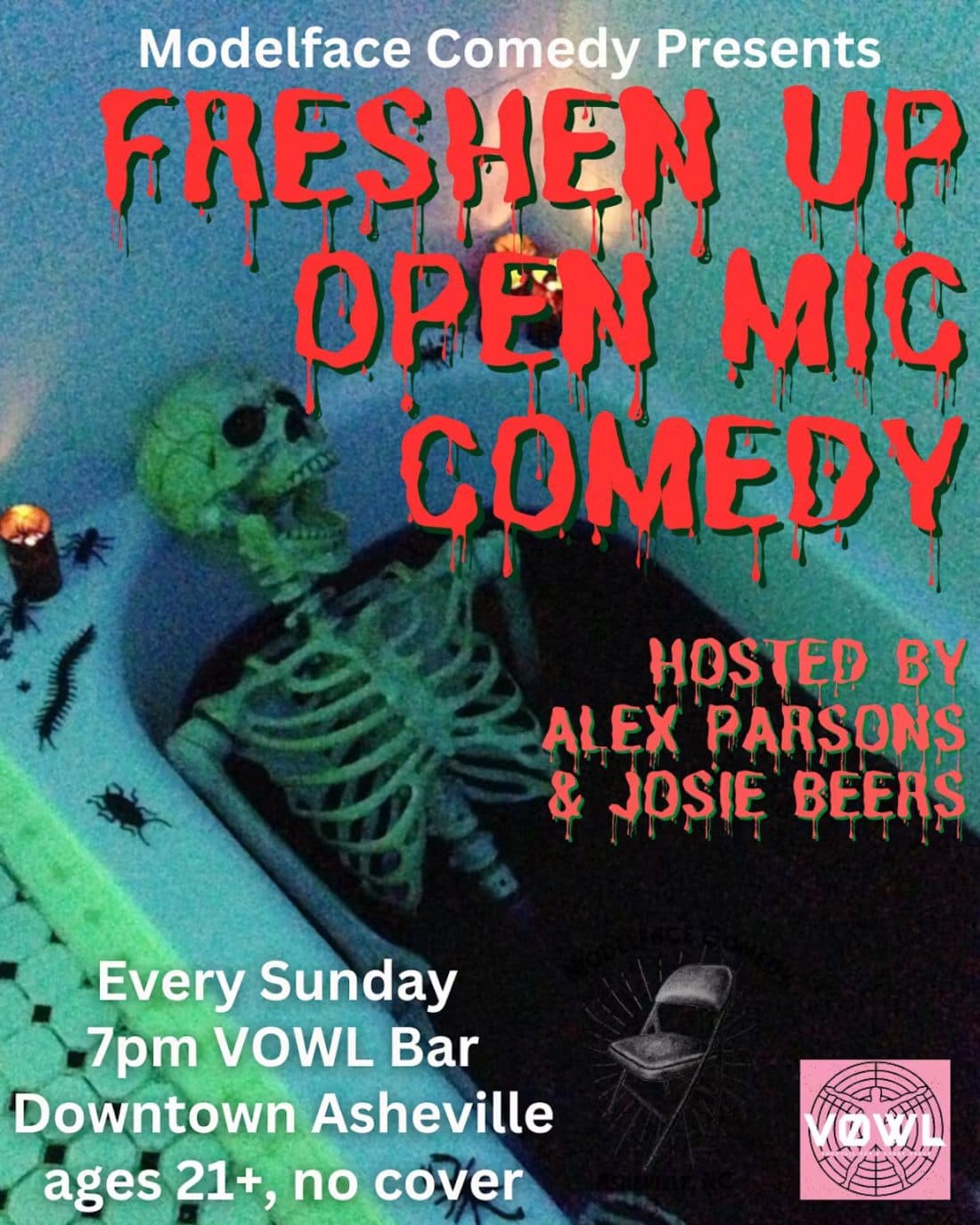 Freshen Up Open Mic Comedy