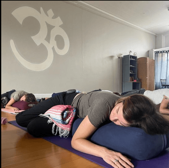 Restorative Yoga & Hot Stones