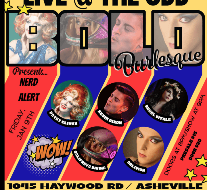 Bold Burlesque Presents: Nerd Alert