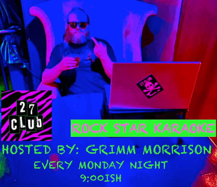 Club Rock Star Karaoke w/Grimm Morrison