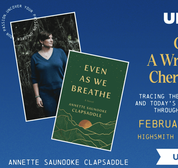 Going to Water: A Writer’s Search for the Cherokee Literary Form w/Annette Saunooke Clapsaddle