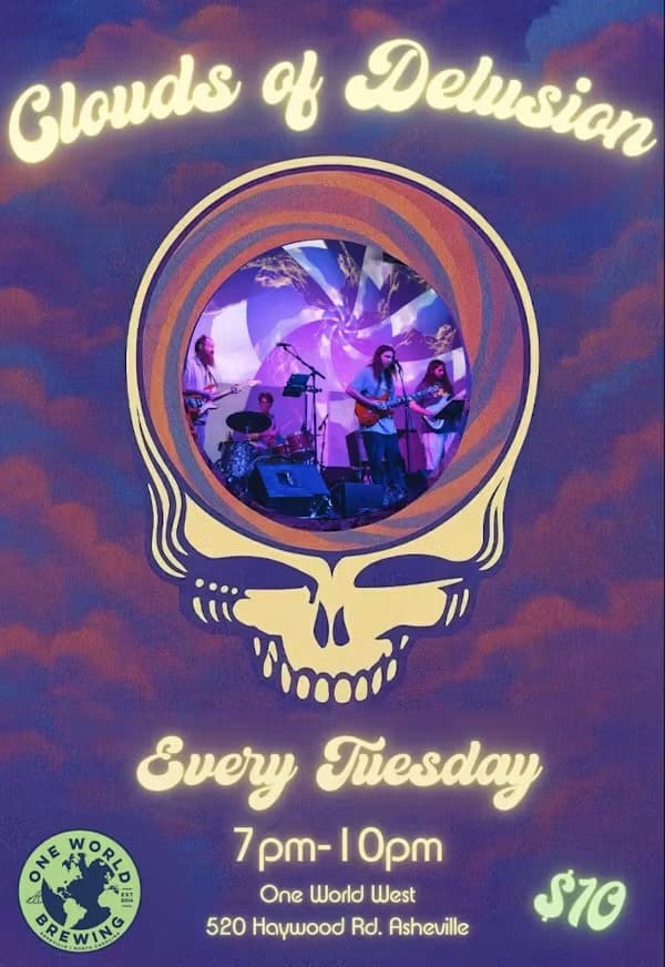 Tuesday Residency w/Clouds of Delusion