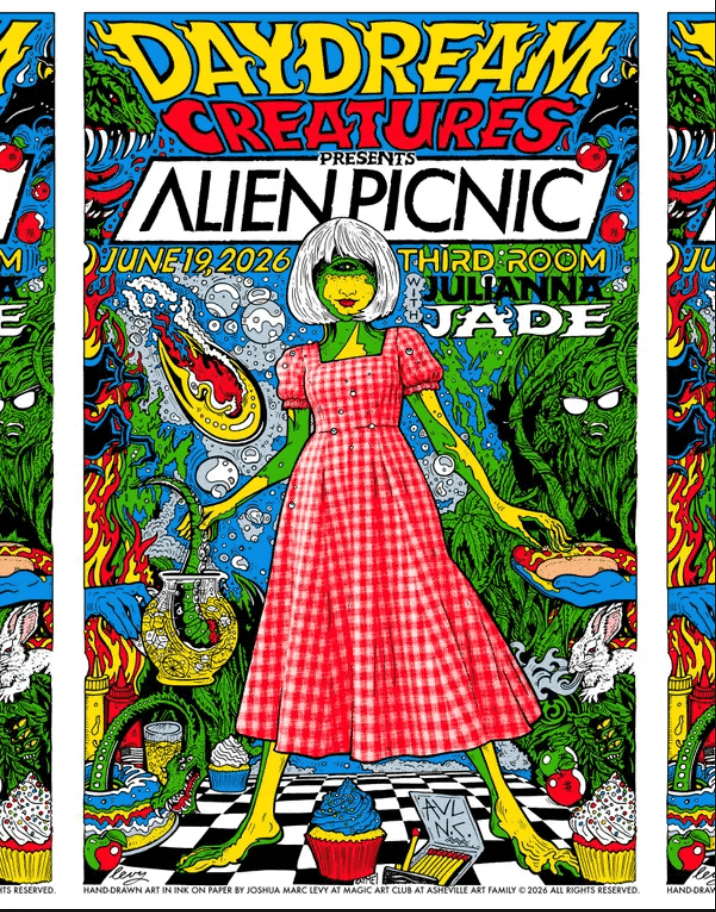 Daydream Creatures "Alien Picnic" w/Julianna Jade