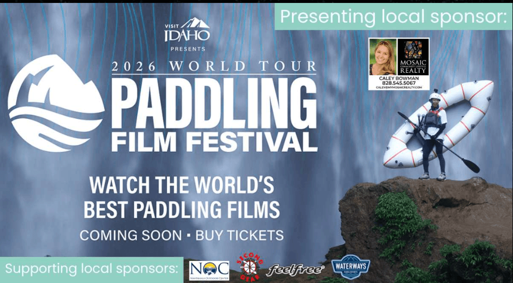 2026 Paddling Film Festival World Tour Benefiting MountainTrue