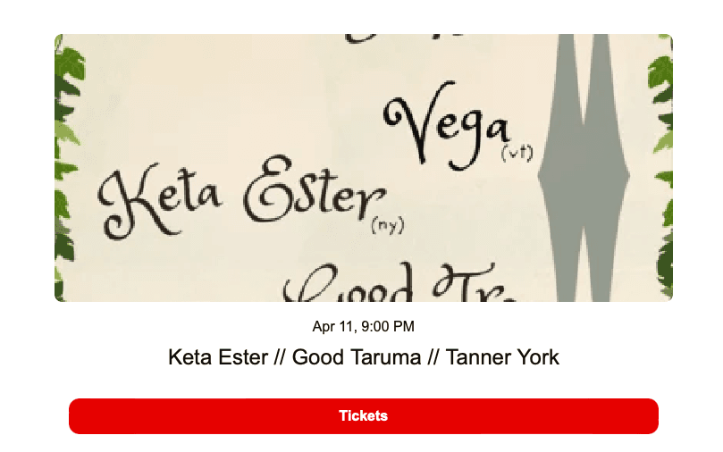 Keta Ester, Good Taruma & Tanner York