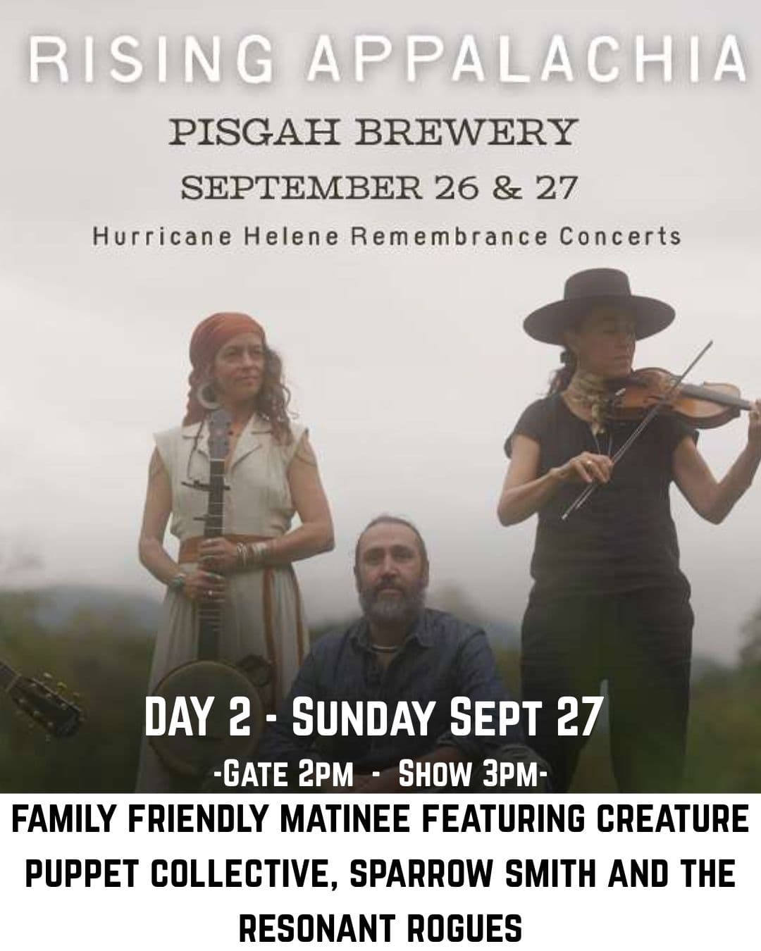 Rising Appalachia: Hurricane Helene Anniversary Shows (DAY 2)