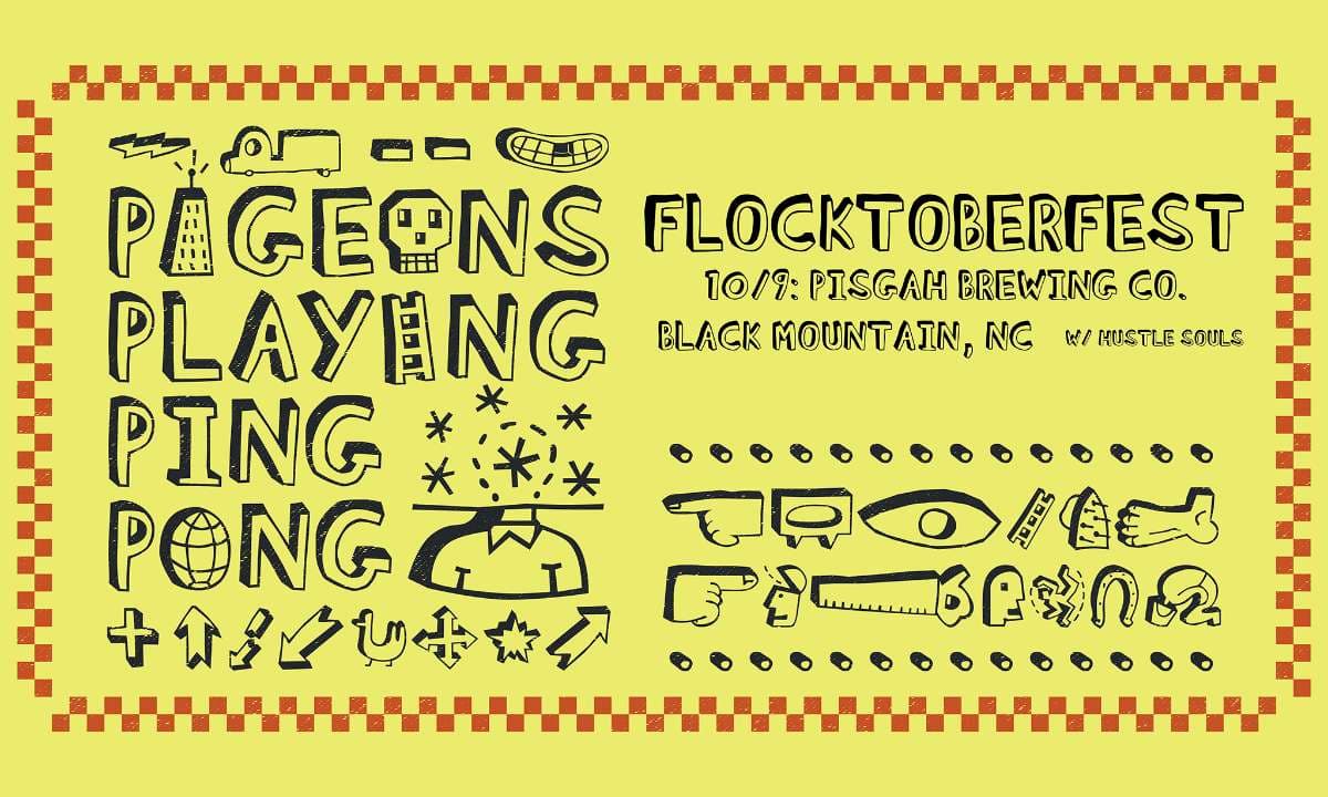 Flocktoberfest: Pigeons Playing Ping Pong with Hustle Souls