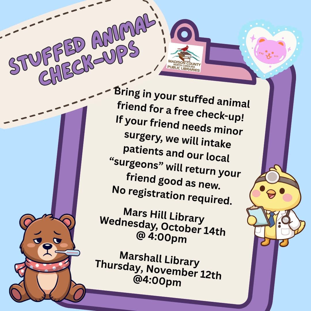 Stuffed Animal Check-Ups