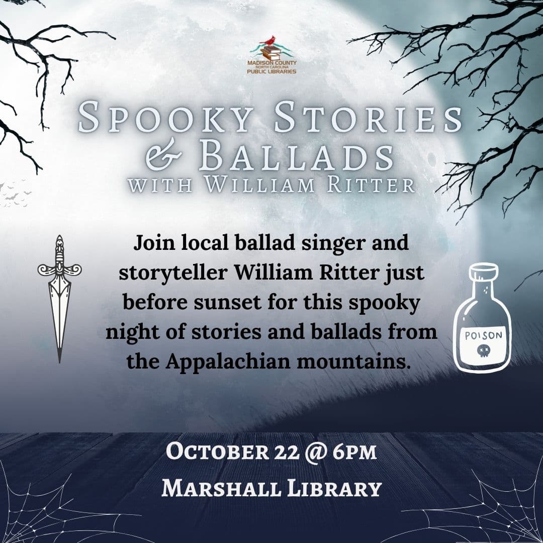 Spooky Stories & Ballads with William Ritter