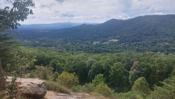 Folk Art Center to Haw Creek Overlook Out and Back