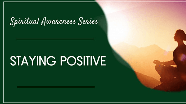 Free Meditation Webinar: The Importance of Staying Positive