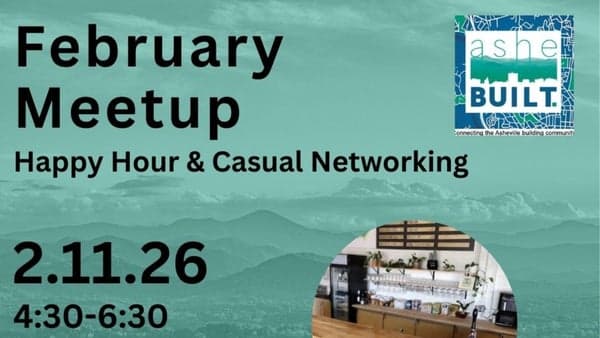 asheBUILT February Happy Hour