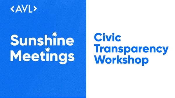 Code with Asheville: Civic Transparency Workshop with Sunshine Meetings