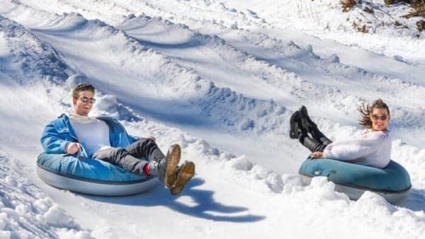 Snow Tubing and Mexican Food!